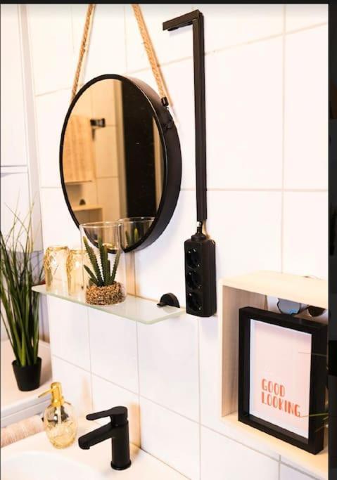 Willkommen Im Apartment Lilly In Ladbergen Direkt Am Flughafen Fmo ภายนอก รูปภาพ